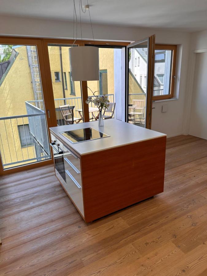 Stadtflair Freising - Moderne Wohnung Im Zentrum Eksteriør billede