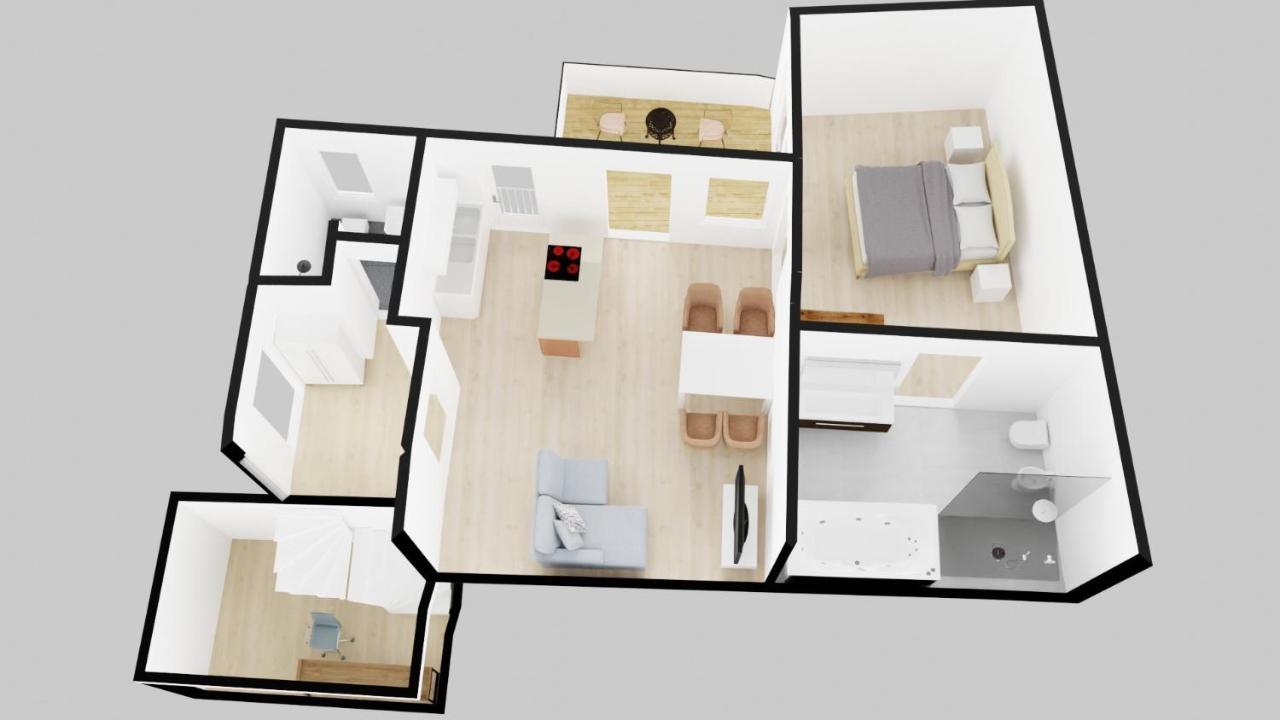 Stadtflair Freising - Moderne Wohnung Im Zentrum Eksteriør billede